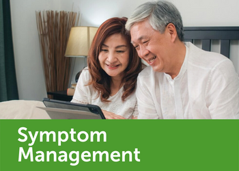 Cancer and cancer treatment can
bring a variety of symptoms, from
brain fog to general fatigue to
pain. These programs help you
manage your symptoms so you can live better with cancer.